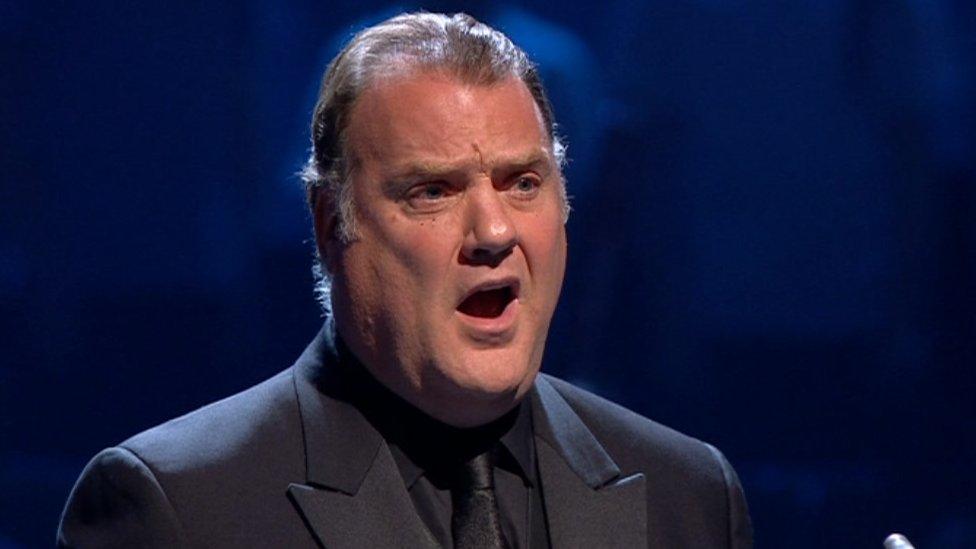 Bryn Terfel performed Myfanwy, sung by rescuers as they dug for survivors