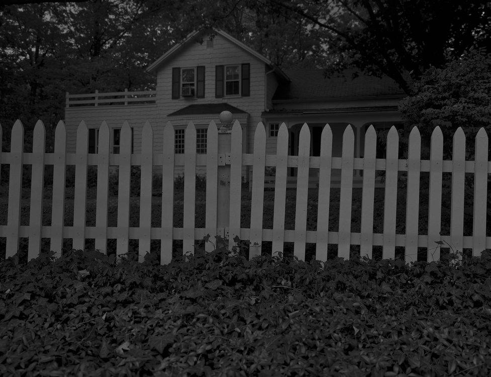 Untitled #1 (Picket Fence and Farmhouse) by Dawoud Bey