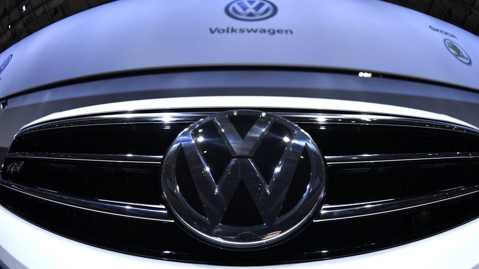 VW badge