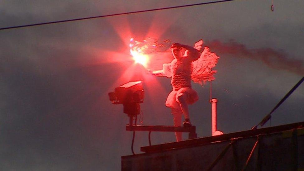 An angel from Place des Anges