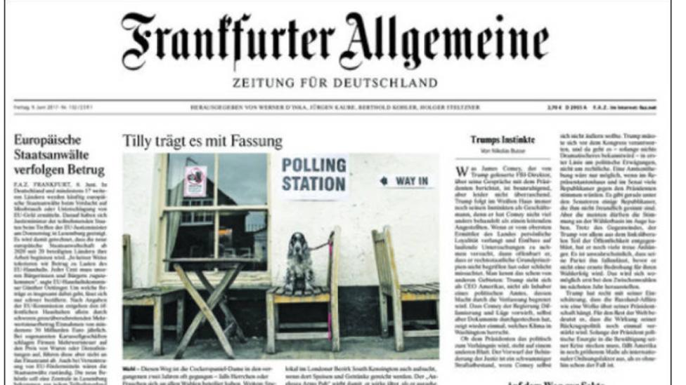 Front cover of Frankfurter Allgemeine