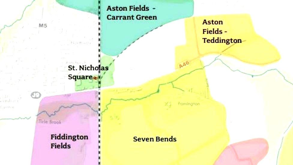 Tewkesbury Garden Town plan