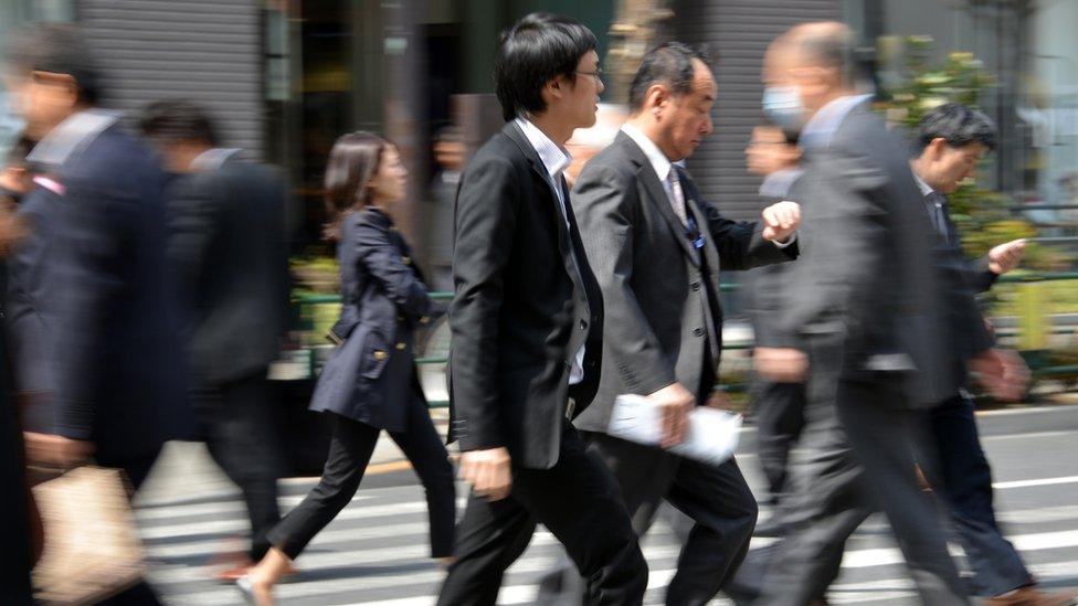 Japanese businessmen