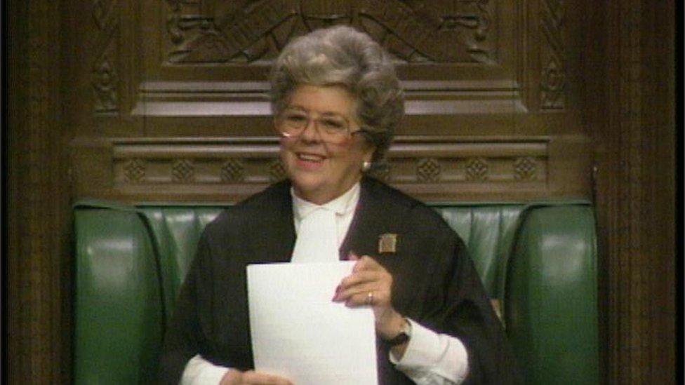 Betty Boothroyd