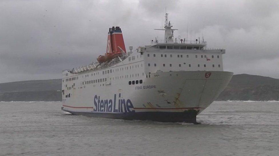 Passengers and crew were stuck overnight on the ship