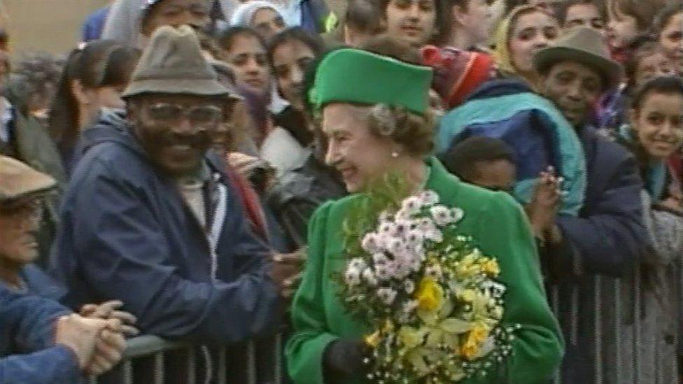 Queen Elizabeth II visits Chapeltown