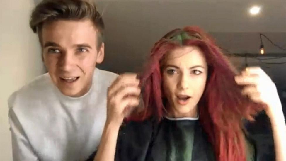 Joe Sugg and Dianne Buswell