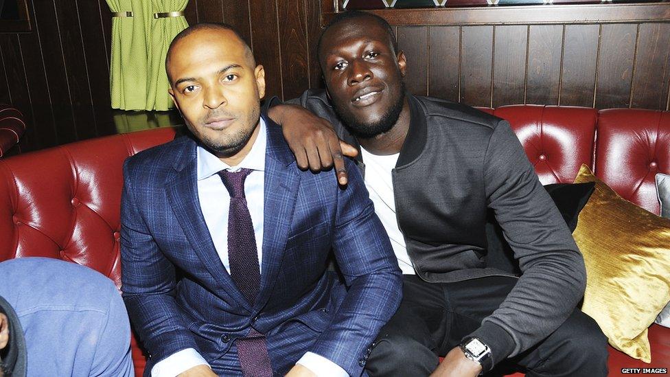 Stormzy and Noel Clarke