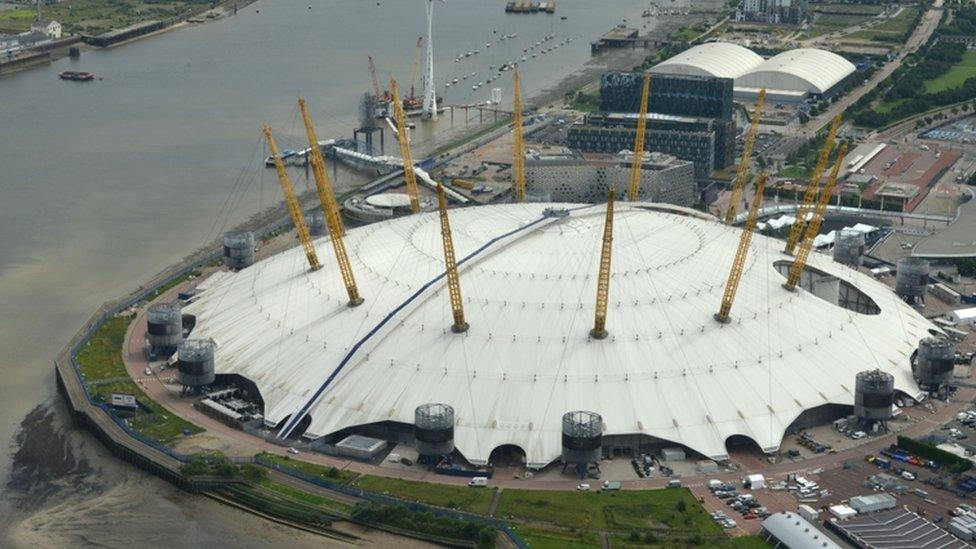 The O2 arena