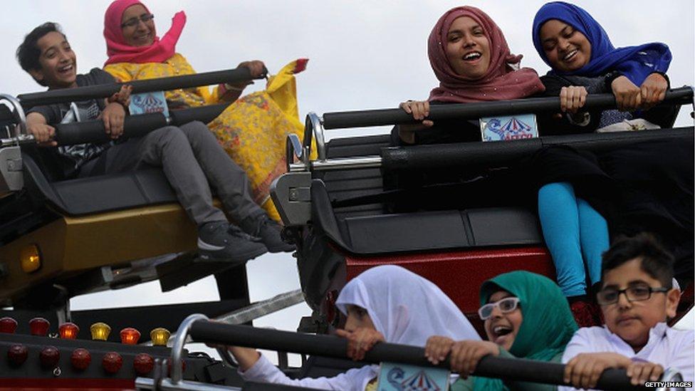 Eid is celebrated across the UK