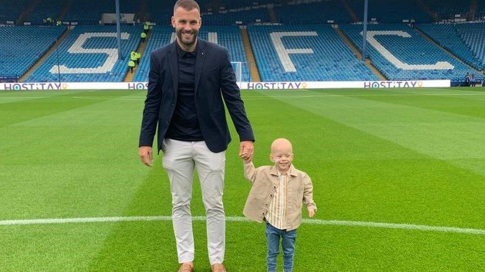 Tommy Spurr and son Rio