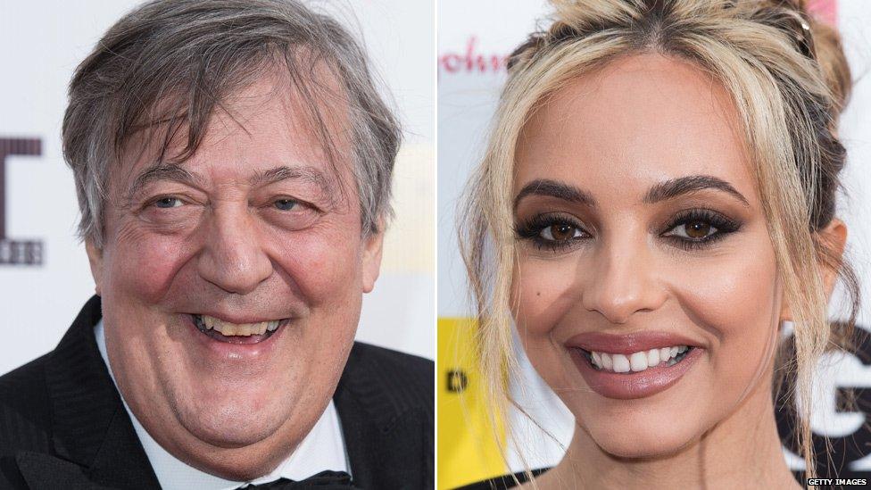 Stephen Fry, Jade Thirlwall