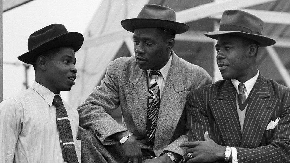 Members of the Windrush generation