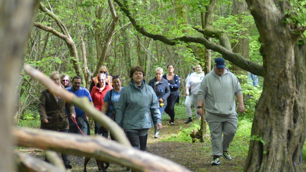 Walk for Julia in Aylesham