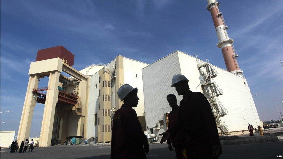 Bushehr nuclear plant (file photo)