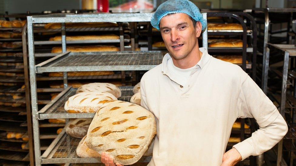 Hobbs House baker Martyn with their St Martin sourdough