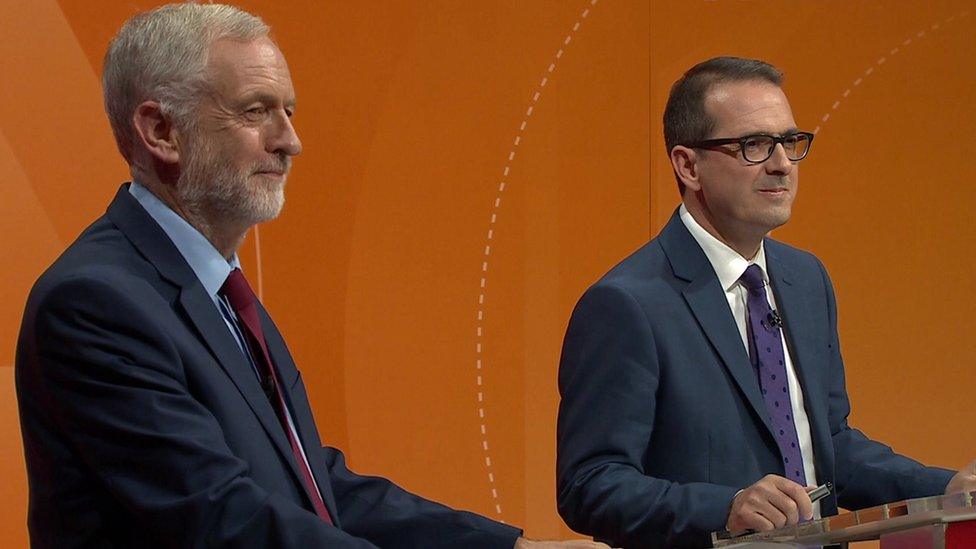 Jeremy Corbyn and Owen Smith