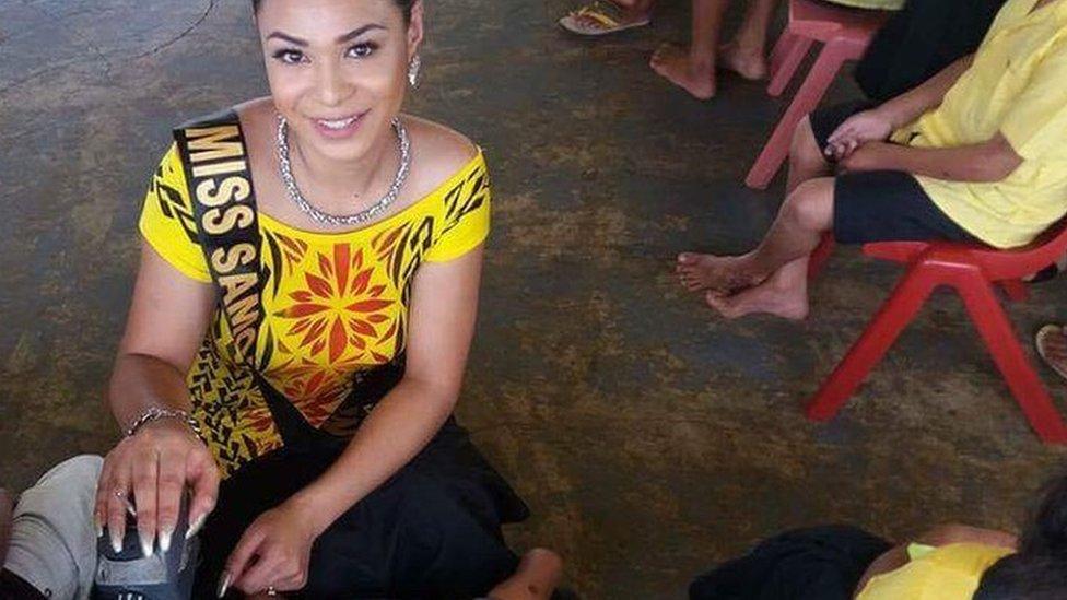 Miss Samoa Fa'afafine 2015 Steva Auina