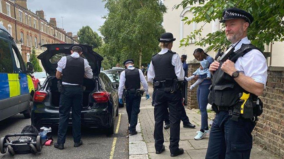 Bianca Williams and Ricardo dos Santos stop and search