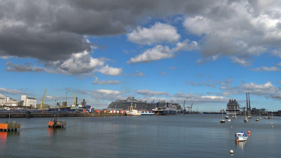 Dublin port