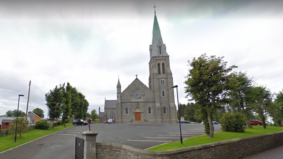 Holy Cross church in Lisnaskea