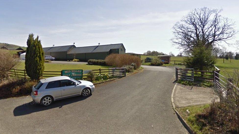 Former Mid Wales Golf Centre, Caersws