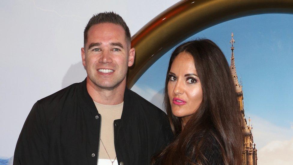 Kieran Hayler and Michelle Penticost