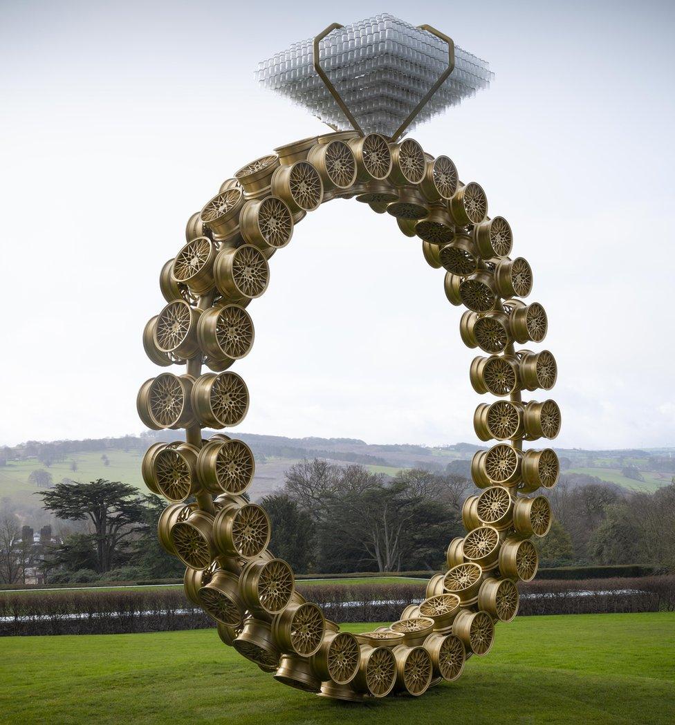 Joana Vasconcelos at Yorkshire Sculpture Park