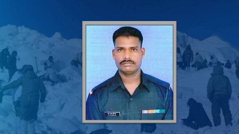 The army said on Facebook: "Lance Naik Hanamanthappa has displayed unmatched mental robustness and firm will...All ranks of Indian Army pray for his early and full recovery."