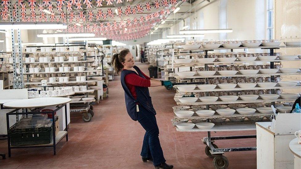 The Emma Bridgewater factory in Stoke-on-Trent