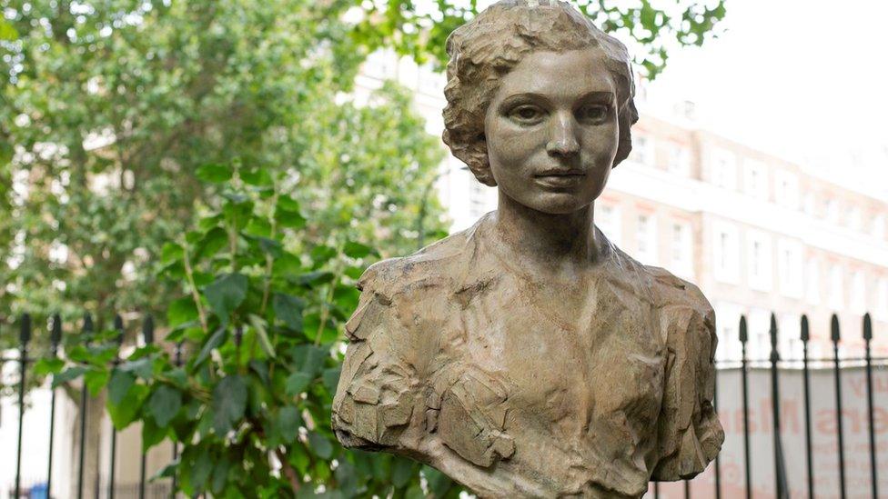 Noor Inayat Khan by Karen Newman in Gordon Square, Bloomsbury