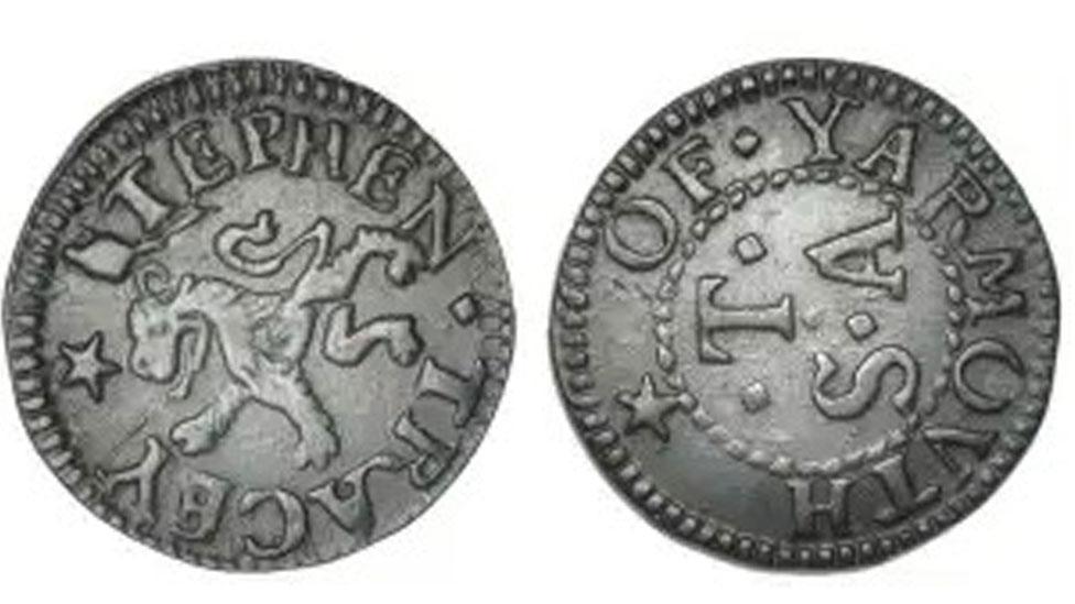 Stephen Tracey trading token, 2nd example