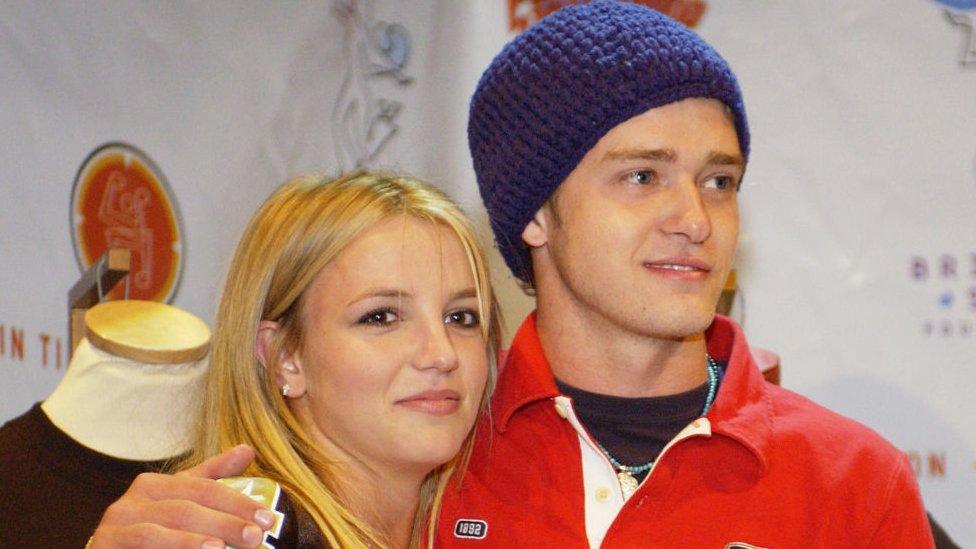 Britney Spears and Justin Timberlake