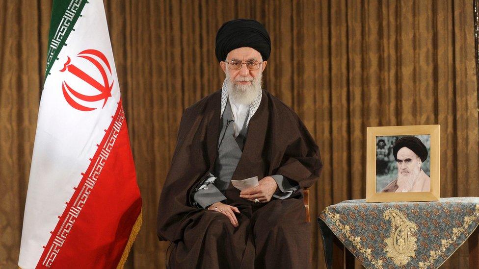 Supreme Leader Ayatollah Ali Khamenei delivers a message for the Iranian New Year,