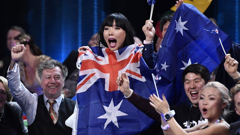 Australia's Dami Im