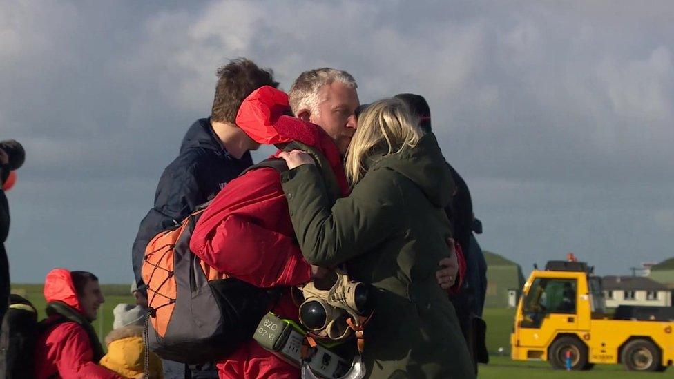 RNAS Culdrose personnel return