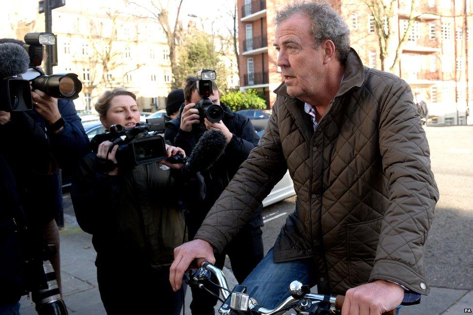 Jeremy Clarkson criticised over transgender comments - BBC News
