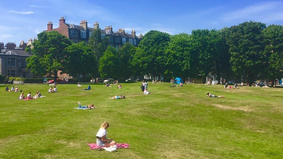 The Links in Edinburgh