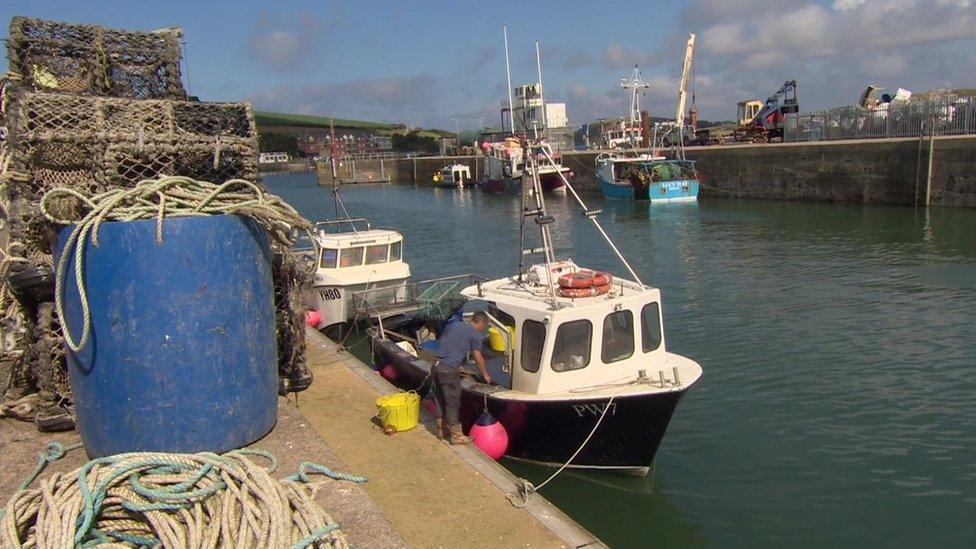 Small fishing boat