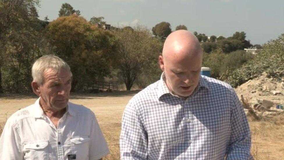 Eddie Needham (left) and Det Insp Jon Cousins (left)