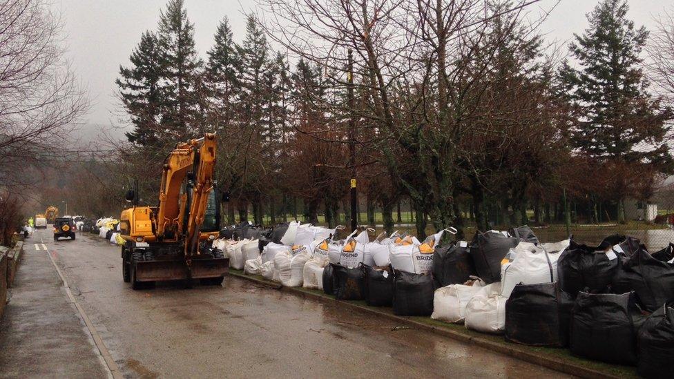 Digger in Ballater