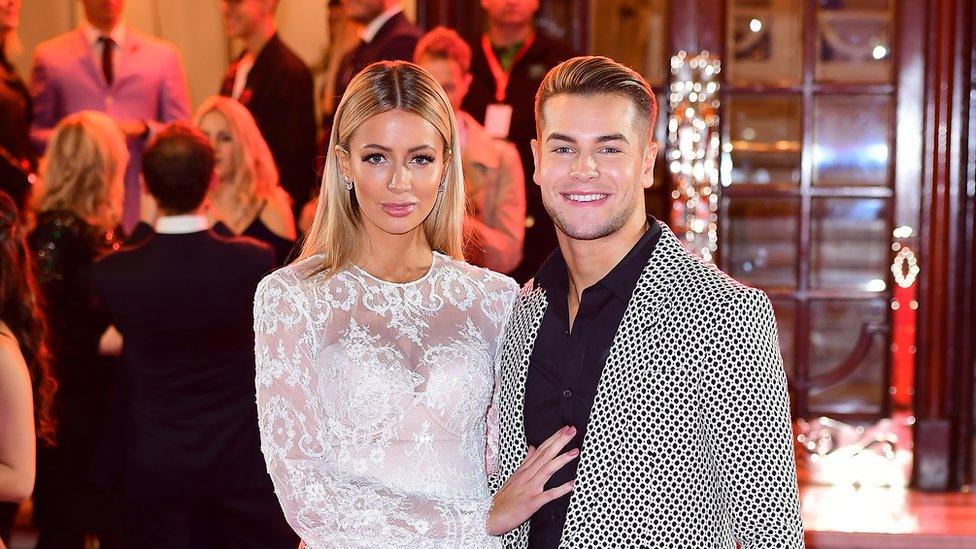 Olivia Attwood and Chris Hughes