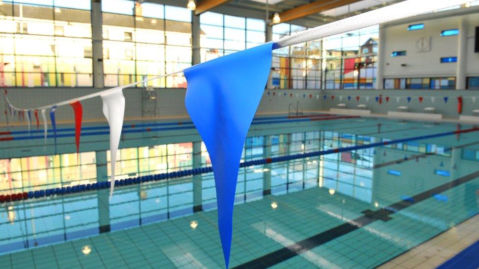 The pool at Jubilee2 leisure centre