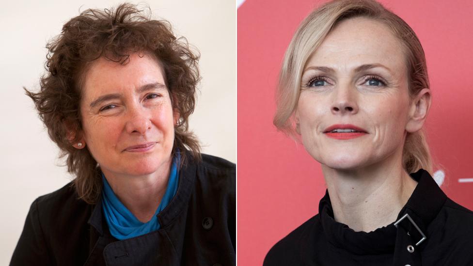 Jeanette Winterson (L) and Maxine Peake (R)