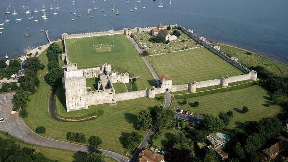 Portchester Castle, Hampshire