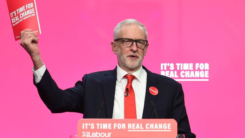 Jeremy Corbyn launches his party's manifesto in Birmingham