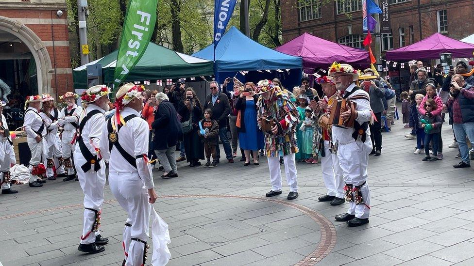 Morris dancers