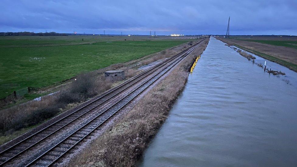 Haddiscoe railway line