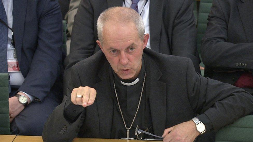 Archbishop of Canterbury Justin Welby