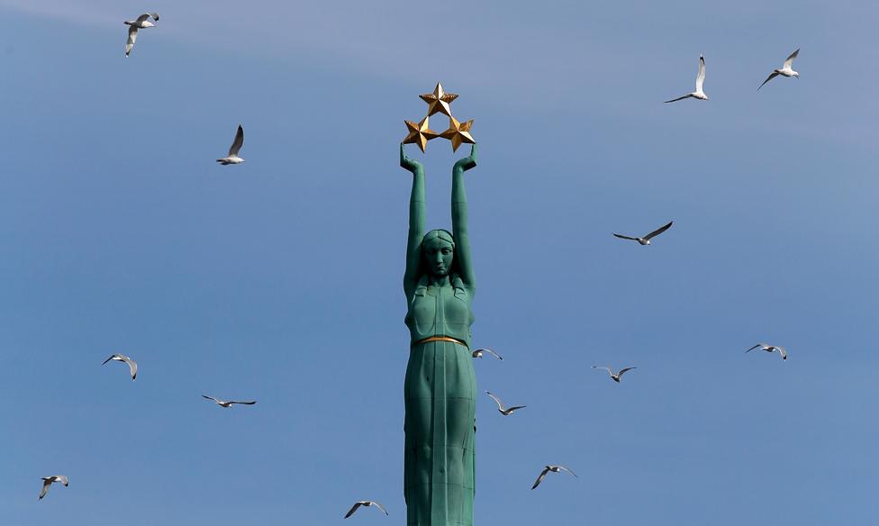 Latvia's Freedom Monument